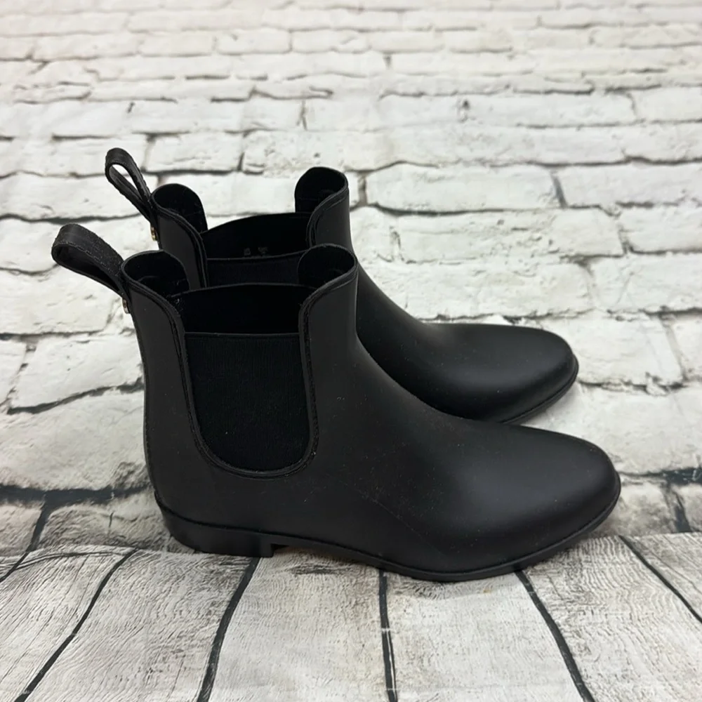 Sam Edelman Black Chelsea Rain Boot